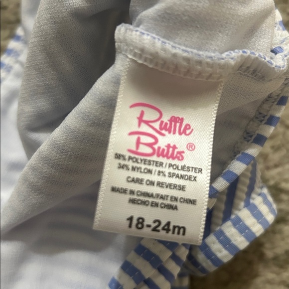 Ruffle Butts Toddler Bathing Suit Swim Bottoms Set of Two - Picture 5 of 6